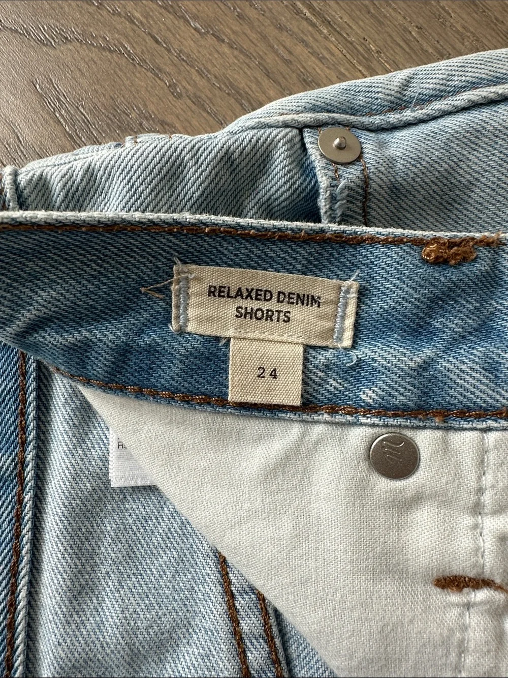 Madewell Relaxed Denim Shorts